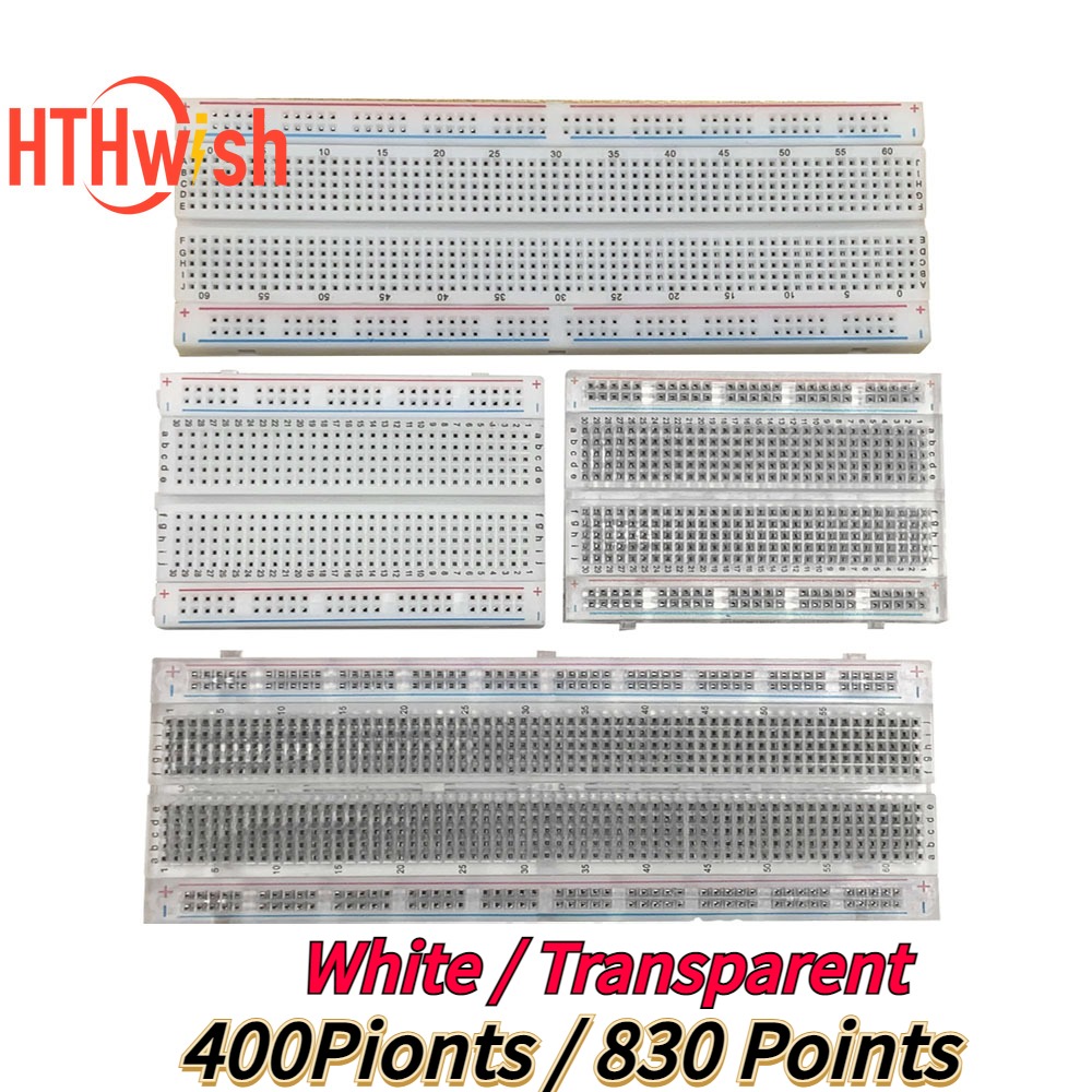 Breadboard 400 Point - 1PC 830/400Points Solderless Breadboard 830/400 Holes
