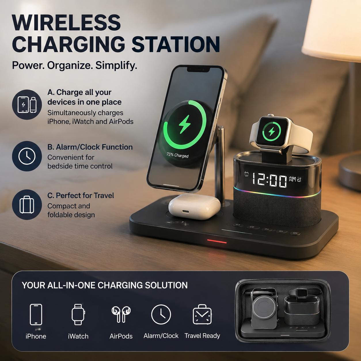 Magnetic Wireless Charging Sta - Micro Usb Cable 评论和价格