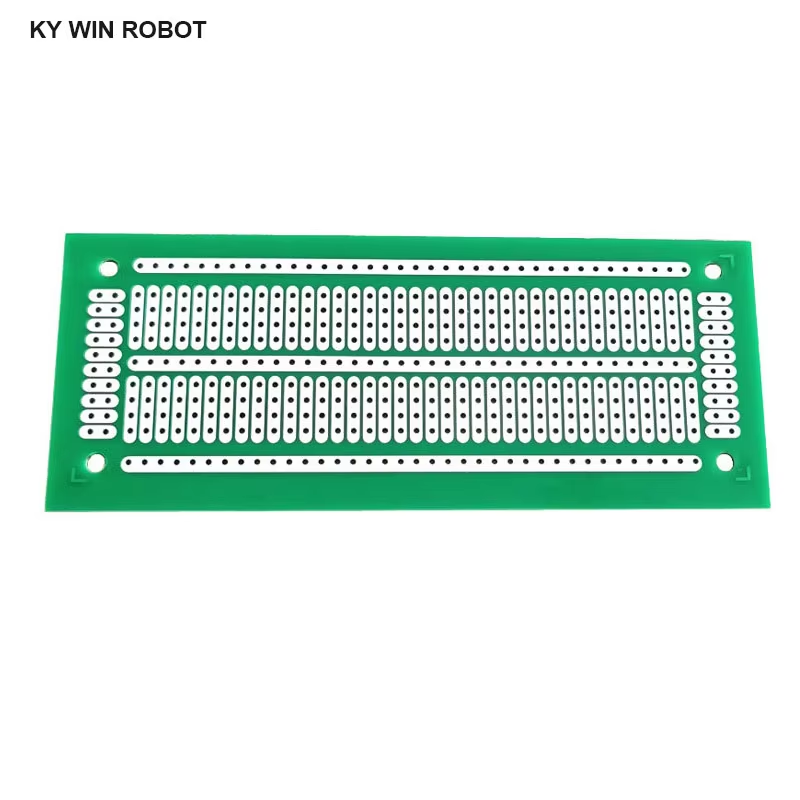 1pcs DIY 4.7*11.6CM Green Sing - Pcb Prototyping Board 评论和价格