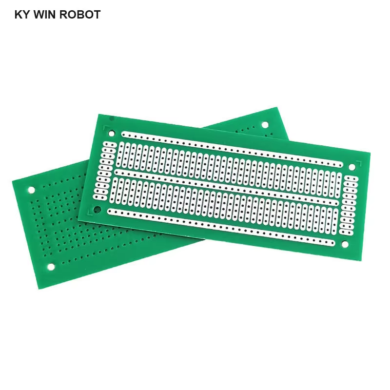 1pcs DIY 4.7*11.6CM Green Sing - Pcb Prototyping Board 评论和价格
