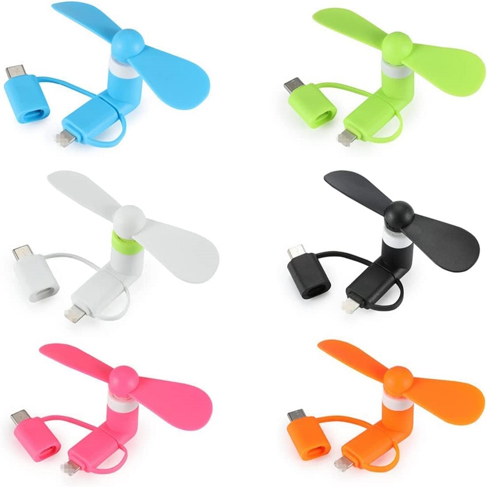 3 in 1 USB Powered Phone Fan f - Micro Usb Cable 评论和价格
