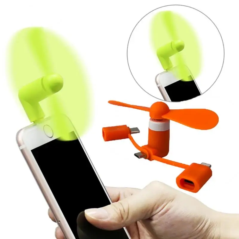 3 in 1 USB Powered Phone Fan f - Micro Usb Cable 评论和价格