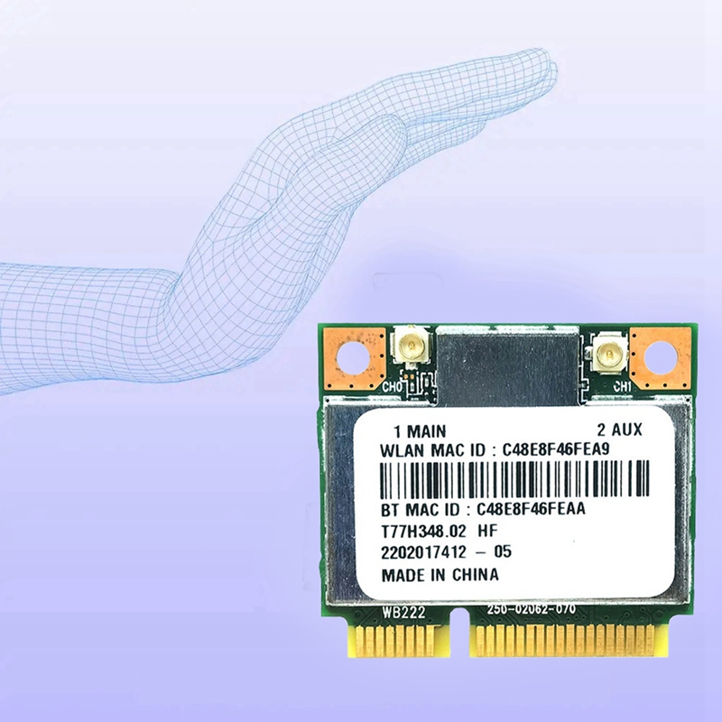 AR5B22 AR9462 WiFi Card+Intern - Antenna 2.4Ghz 评论和价格