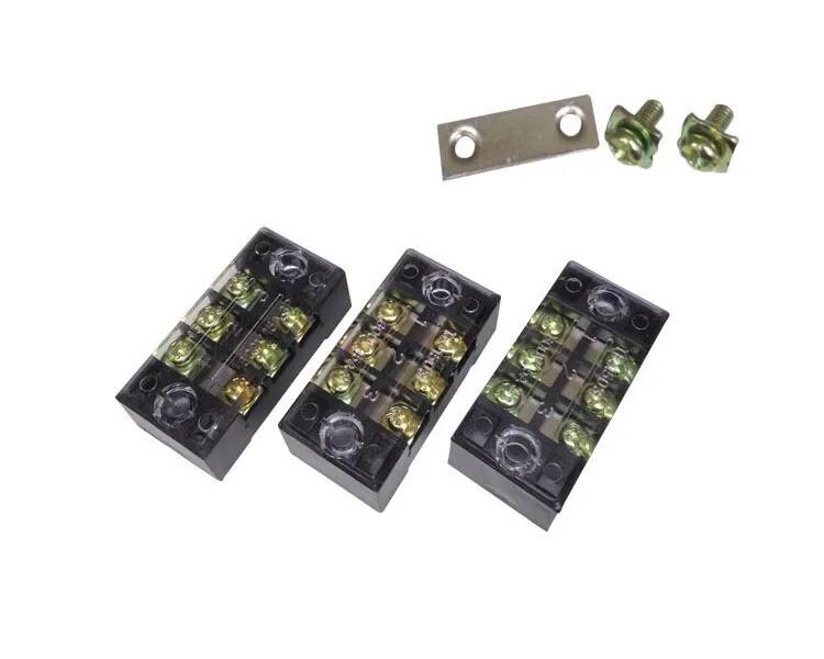 10pcs Dual Row Copper TB-1503  - Screw Terminal Block 评论和价格