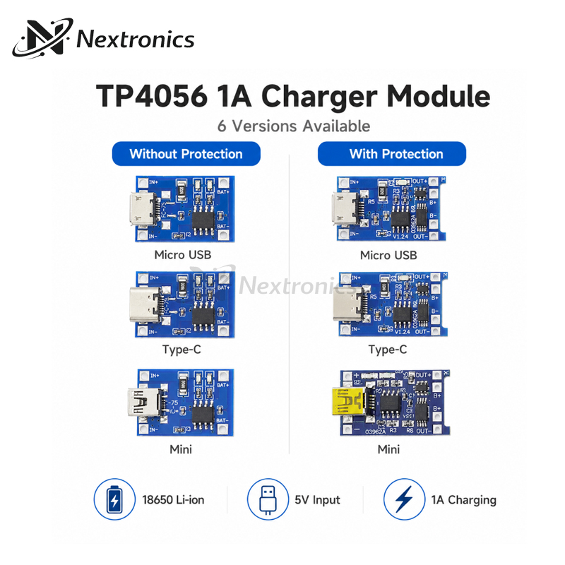 5/10PCS 18650 Lithium Battery  - Tp4056 Module 评论和价格